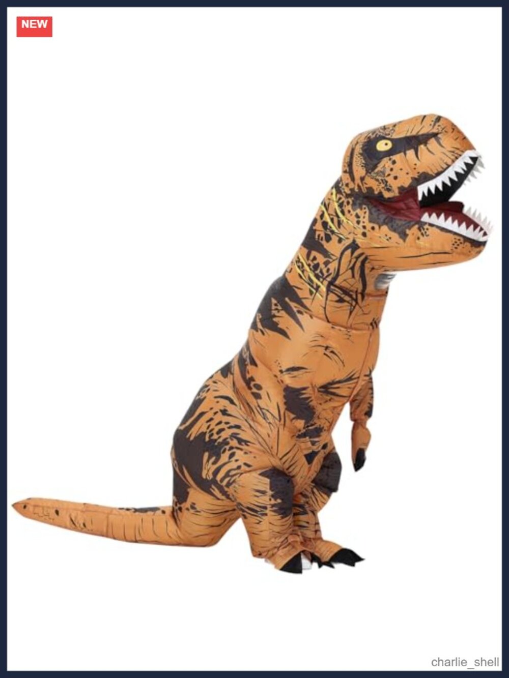 Inflatable T-Rex Dinosaur Costume Teens Cosplay Halloween Party